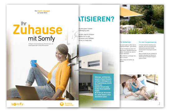 Broschüre: Ihr Zuhause mit Somfy