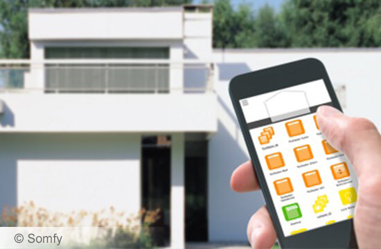 Mit dem Somfy Smart Home Konfigurator zu Ihrer Hausautomationslösung
